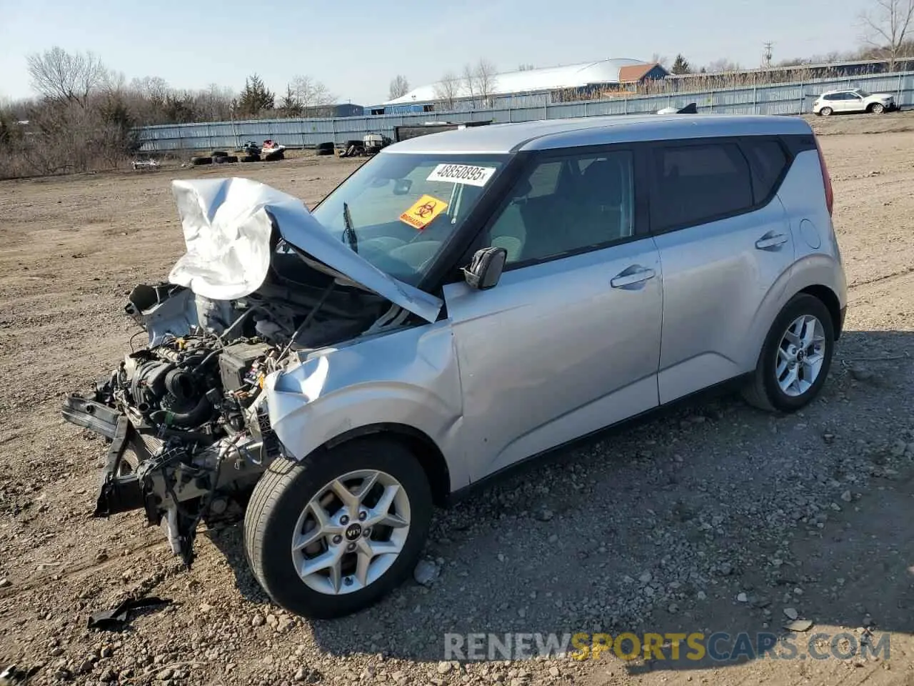 1 Photograph of a damaged car KNDJ23AU7L7010179 KIA SOUL 2020