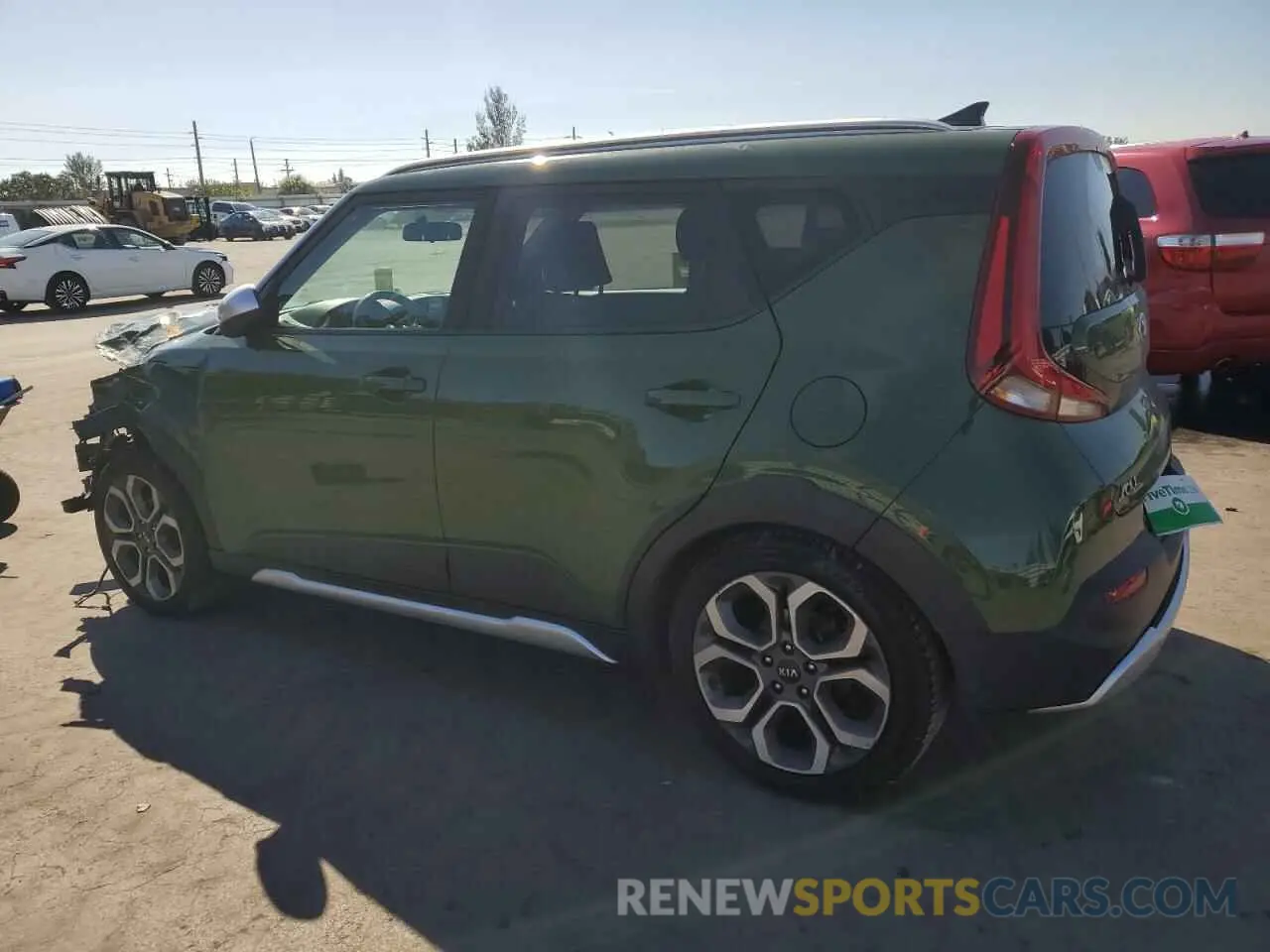2 Photograph of a damaged car KNDJ23AU7L7040783 KIA SOUL 2020