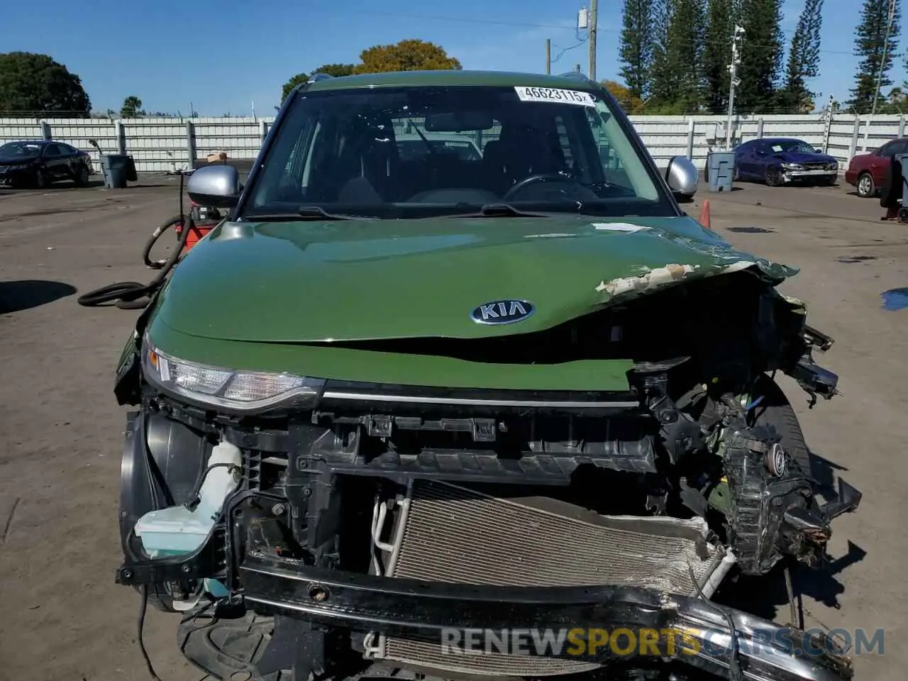 5 Photograph of a damaged car KNDJ23AU7L7040783 KIA SOUL 2020