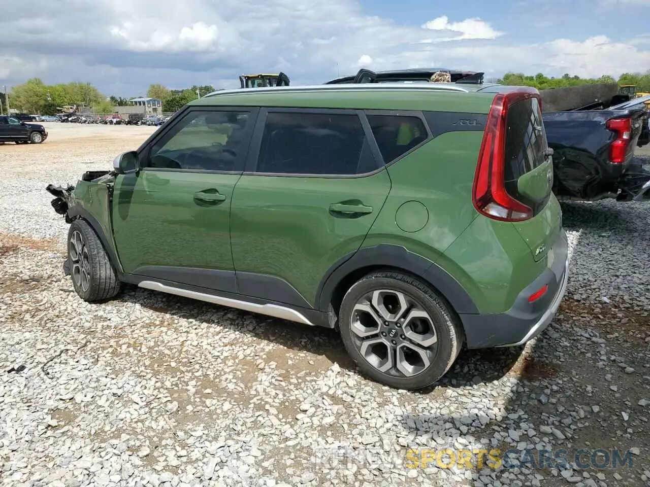 2 Photograph of a damaged car KNDJ23AU7L7046499 KIA SOUL 2020