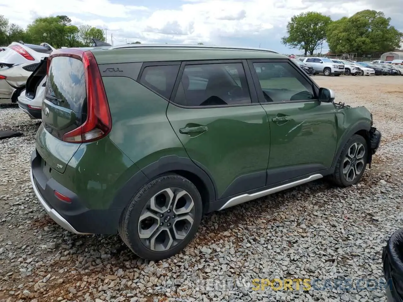 3 Photograph of a damaged car KNDJ23AU7L7046499 KIA SOUL 2020