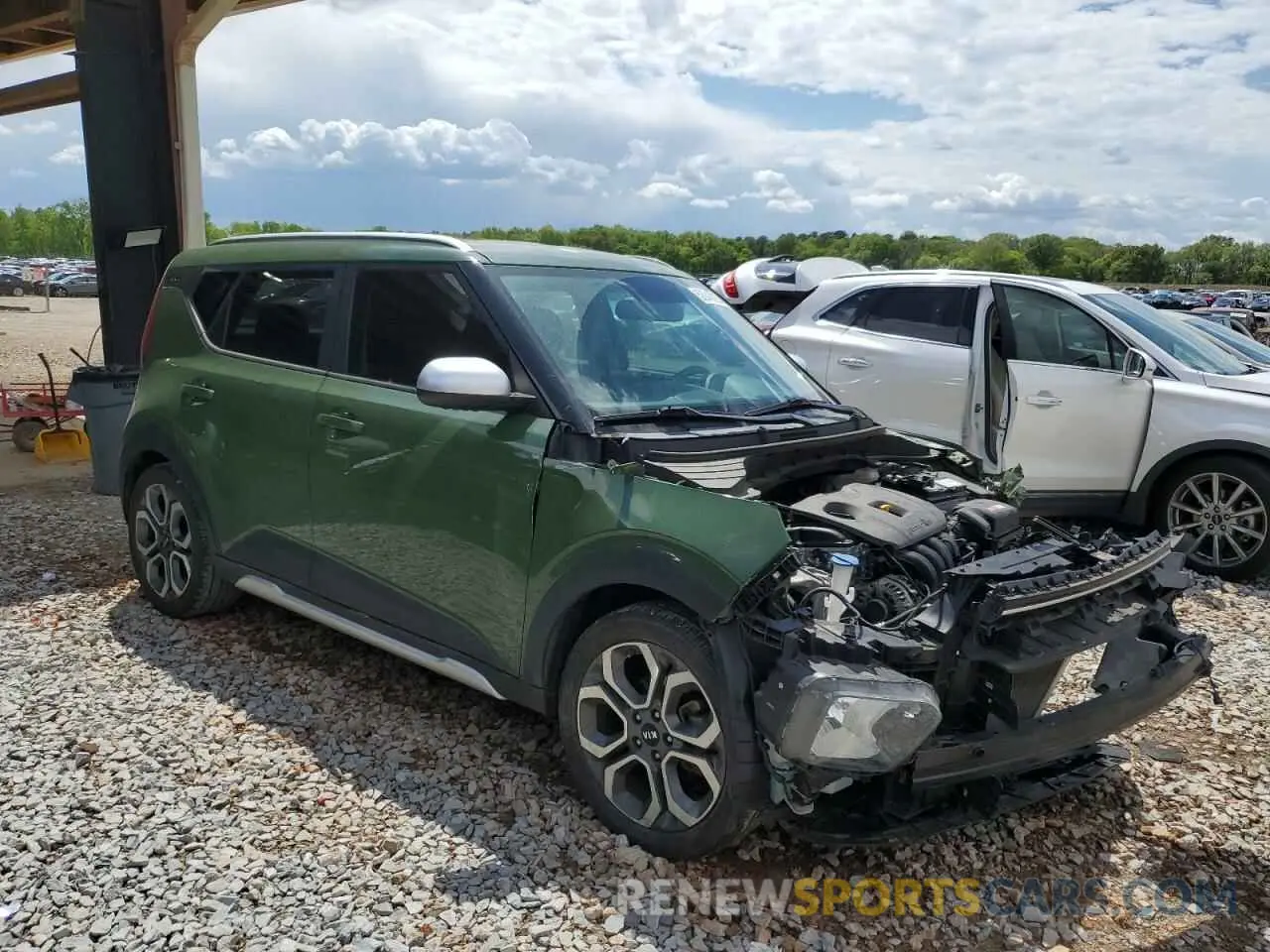4 Photograph of a damaged car KNDJ23AU7L7046499 KIA SOUL 2020