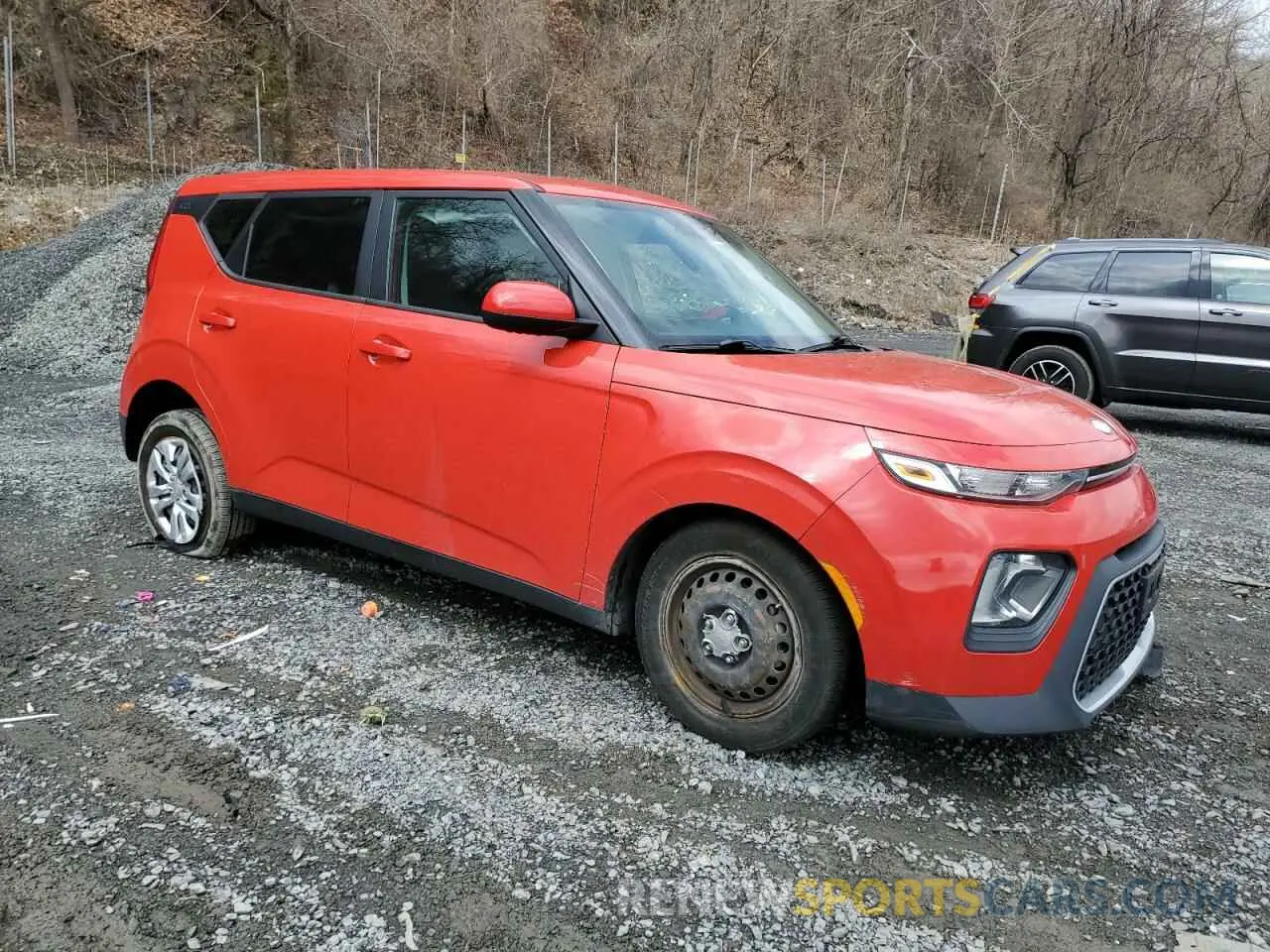 4 Photograph of a damaged car KNDJ23AU7L7069247 KIA SOUL 2020