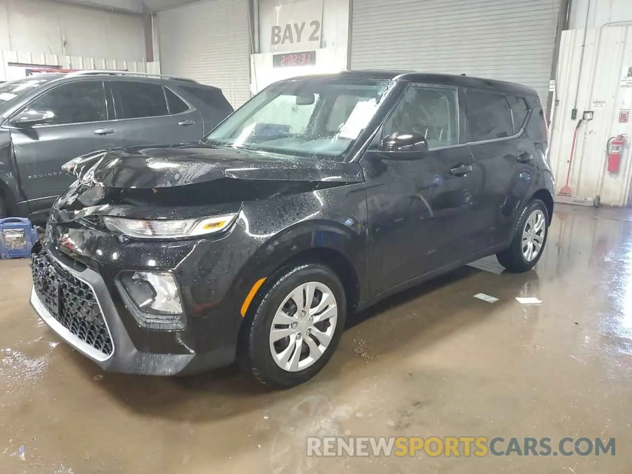 1 Photograph of a damaged car KNDJ23AU7L7081219 KIA SOUL 2020
