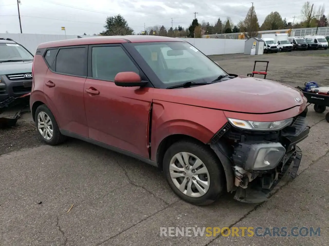 4 Photograph of a damaged car KNDJ23AU7L7084041 KIA SOUL 2020
