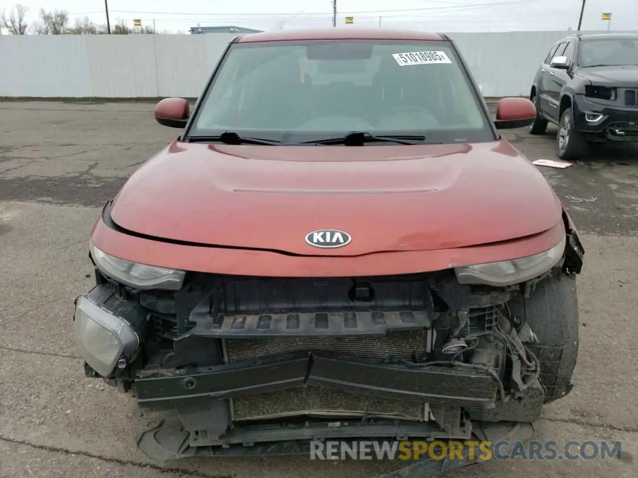 5 Photograph of a damaged car KNDJ23AU7L7084041 KIA SOUL 2020