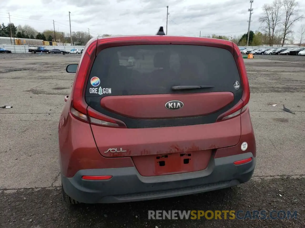 6 Photograph of a damaged car KNDJ23AU7L7084041 KIA SOUL 2020