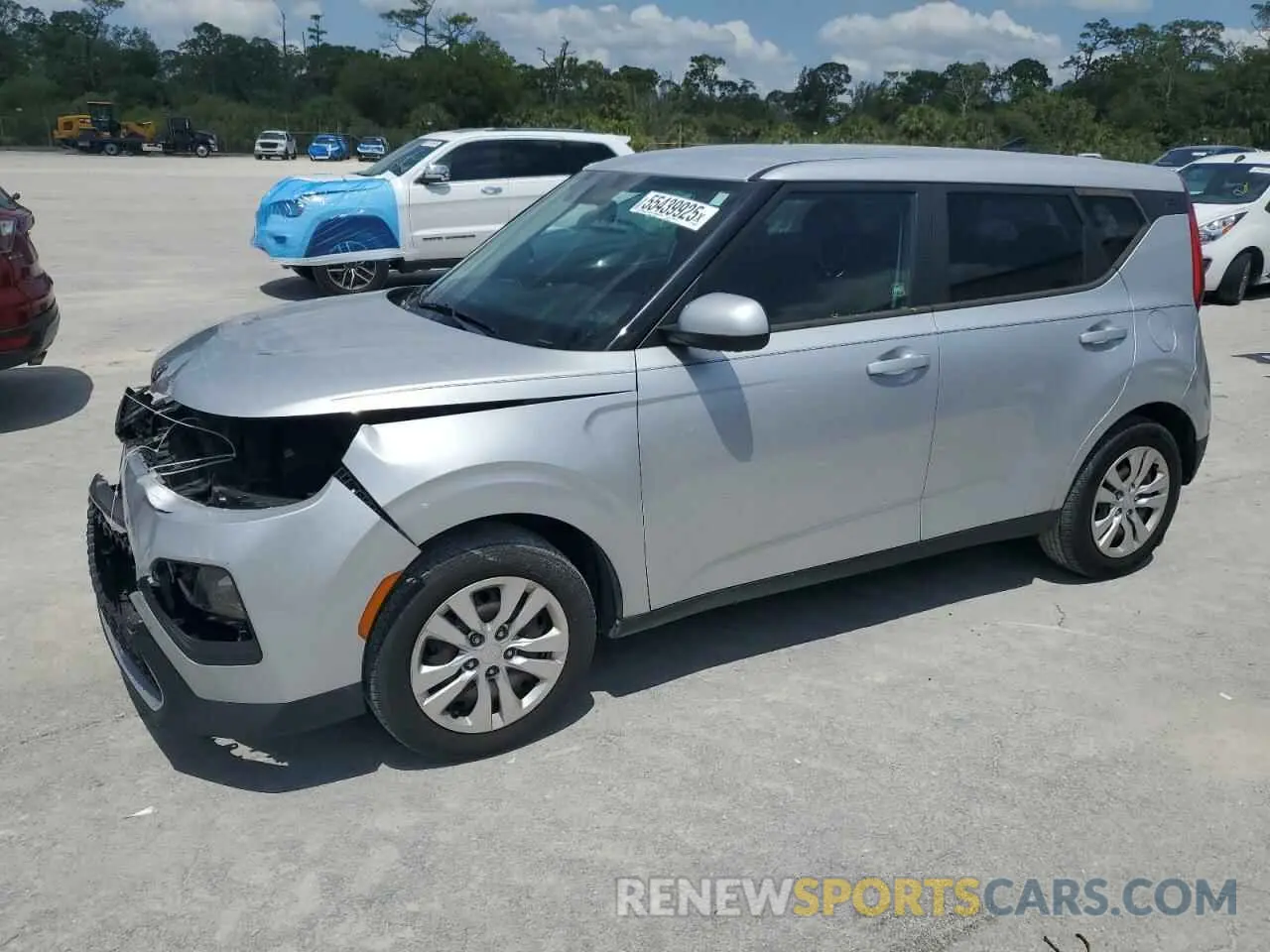 1 Photograph of a damaged car KNDJ23AU7L7087330 KIA SOUL 2020
