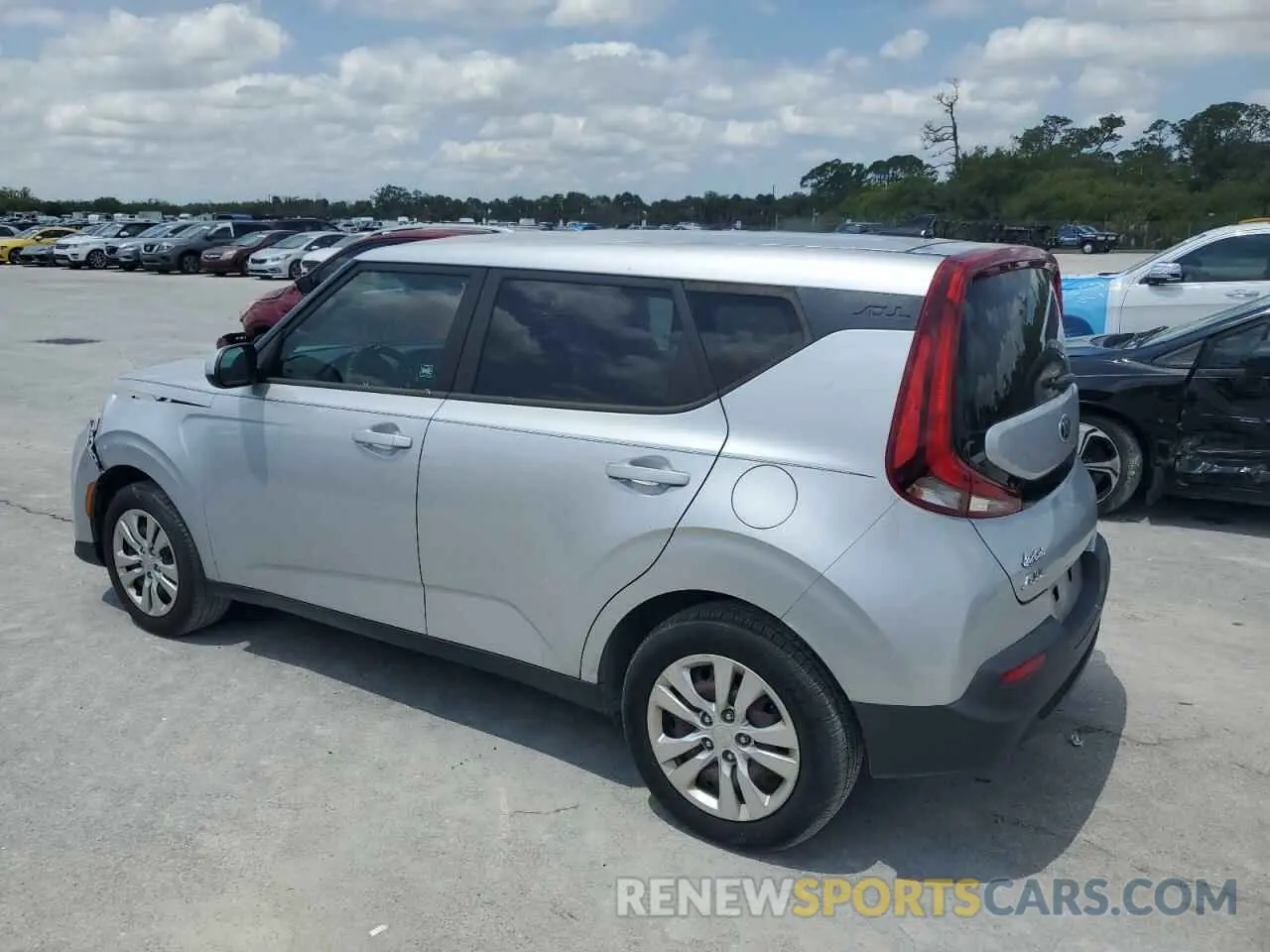 2 Photograph of a damaged car KNDJ23AU7L7087330 KIA SOUL 2020