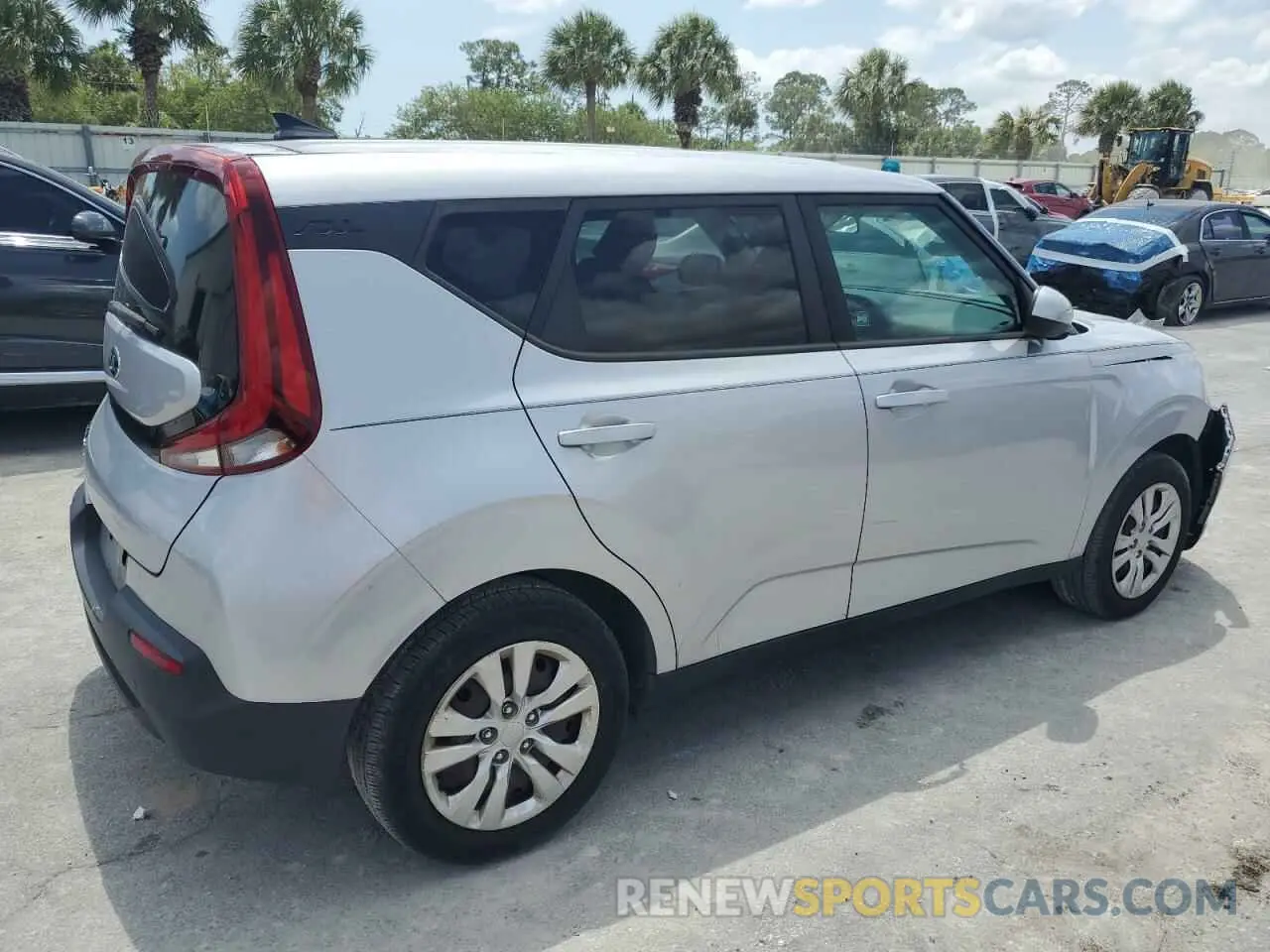3 Photograph of a damaged car KNDJ23AU7L7087330 KIA SOUL 2020