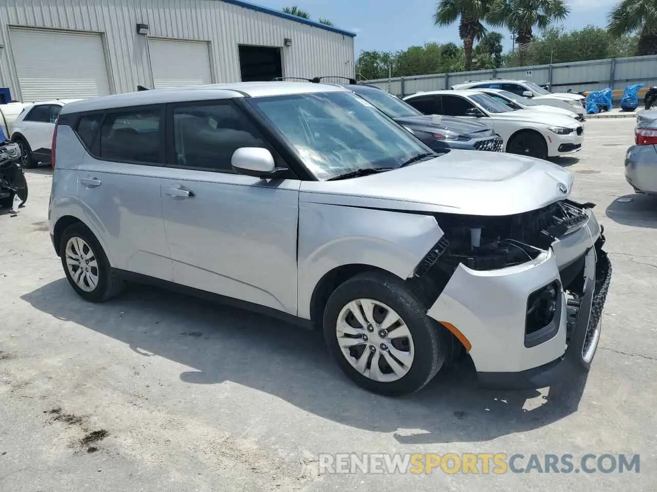 4 Photograph of a damaged car KNDJ23AU7L7087330 KIA SOUL 2020