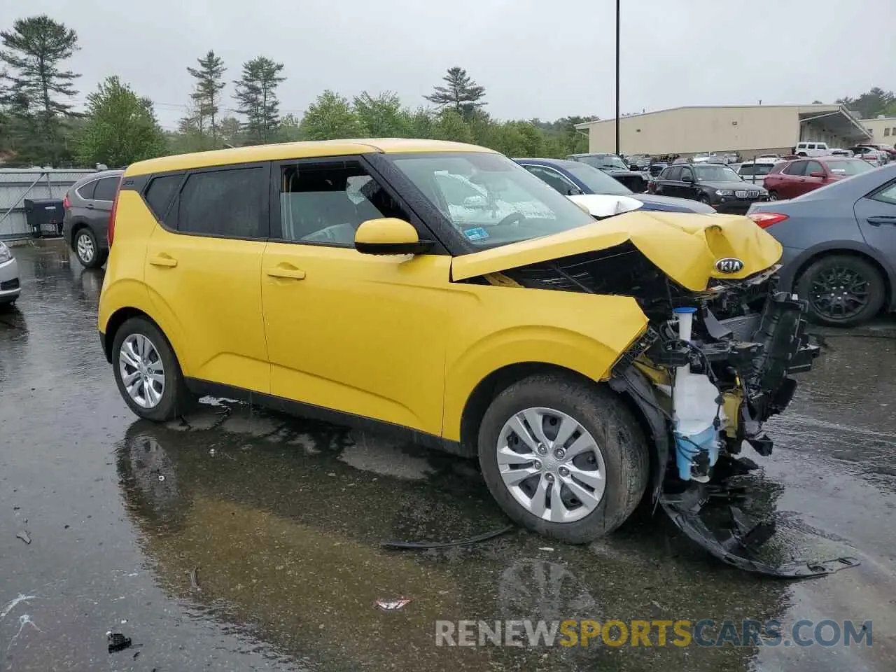 4 Photograph of a damaged car KNDJ23AU7L7100688 KIA SOUL 2020