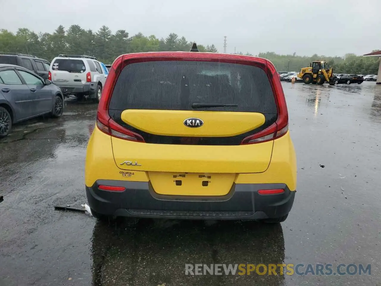 6 Photograph of a damaged car KNDJ23AU7L7100688 KIA SOUL 2020