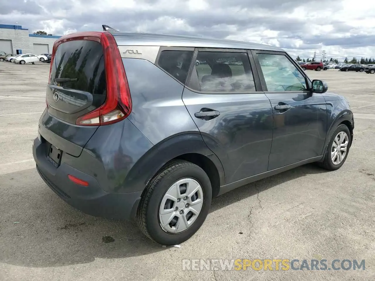 3 Photograph of a damaged car KNDJ23AU7L7103445 KIA SOUL 2020