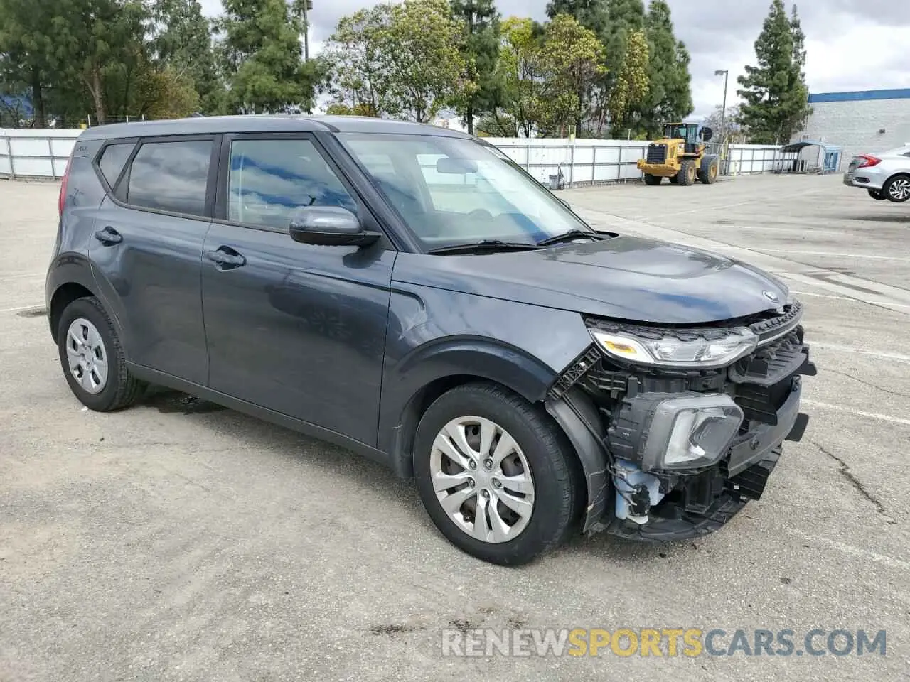 4 Photograph of a damaged car KNDJ23AU7L7103445 KIA SOUL 2020