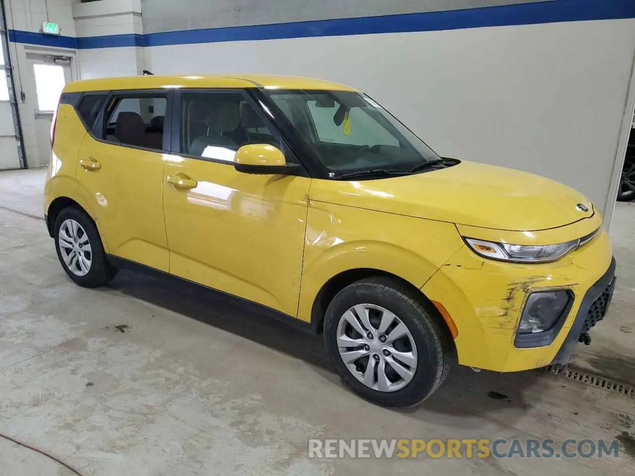 4 Photograph of a damaged car KNDJ23AU7L7108127 KIA SOUL 2020