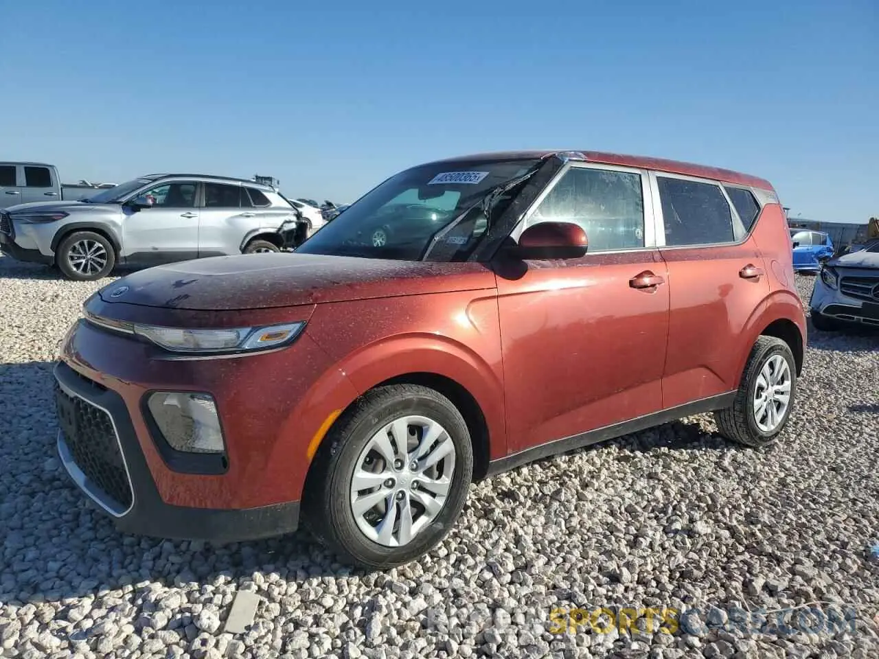 1 Photograph of a damaged car KNDJ23AU7L7113991 KIA SOUL 2020