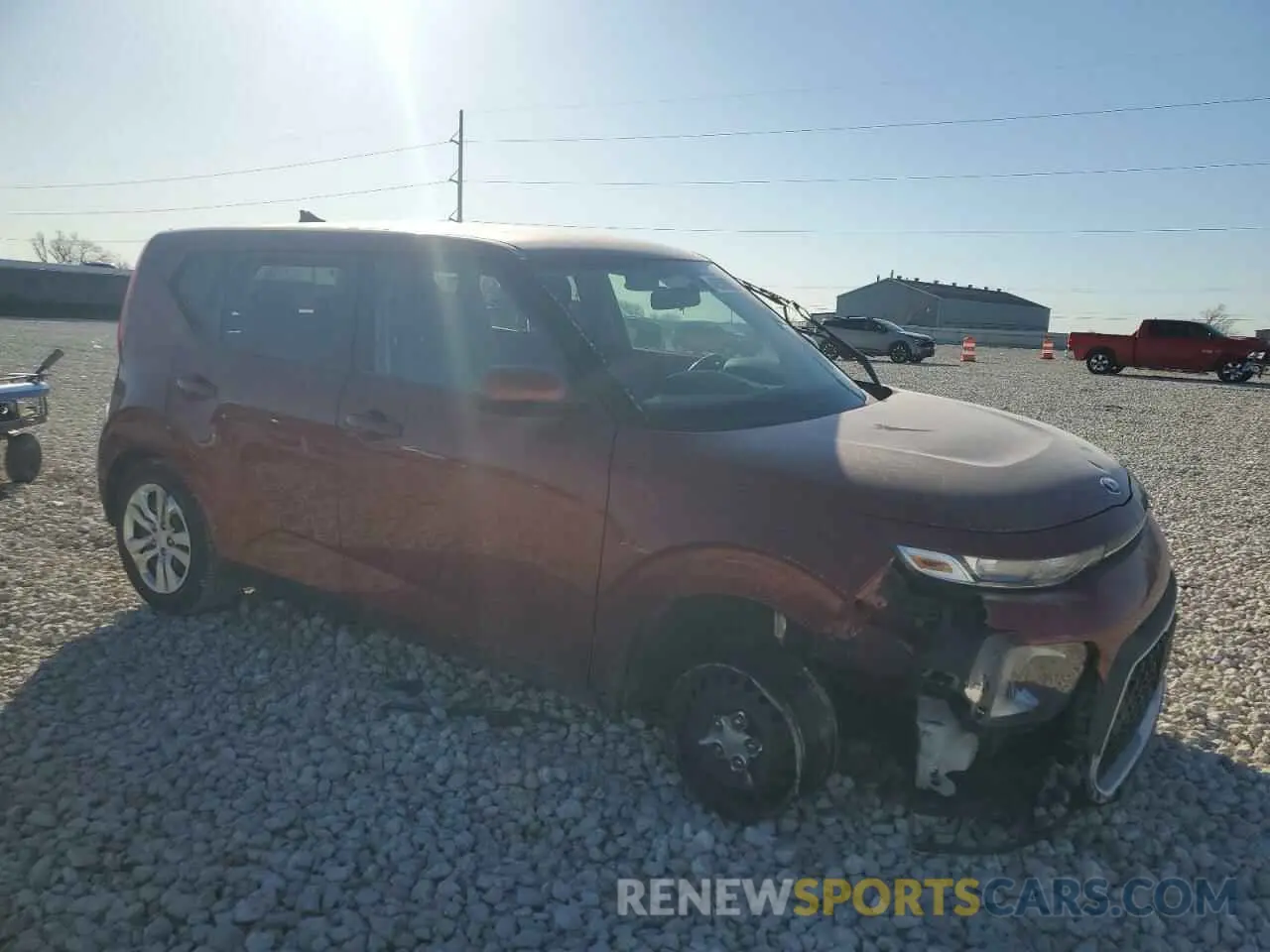 4 Photograph of a damaged car KNDJ23AU7L7113991 KIA SOUL 2020