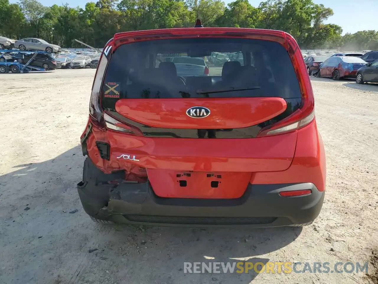 6 Photograph of a damaged car KNDJ23AU7L7120911 KIA SOUL 2020
