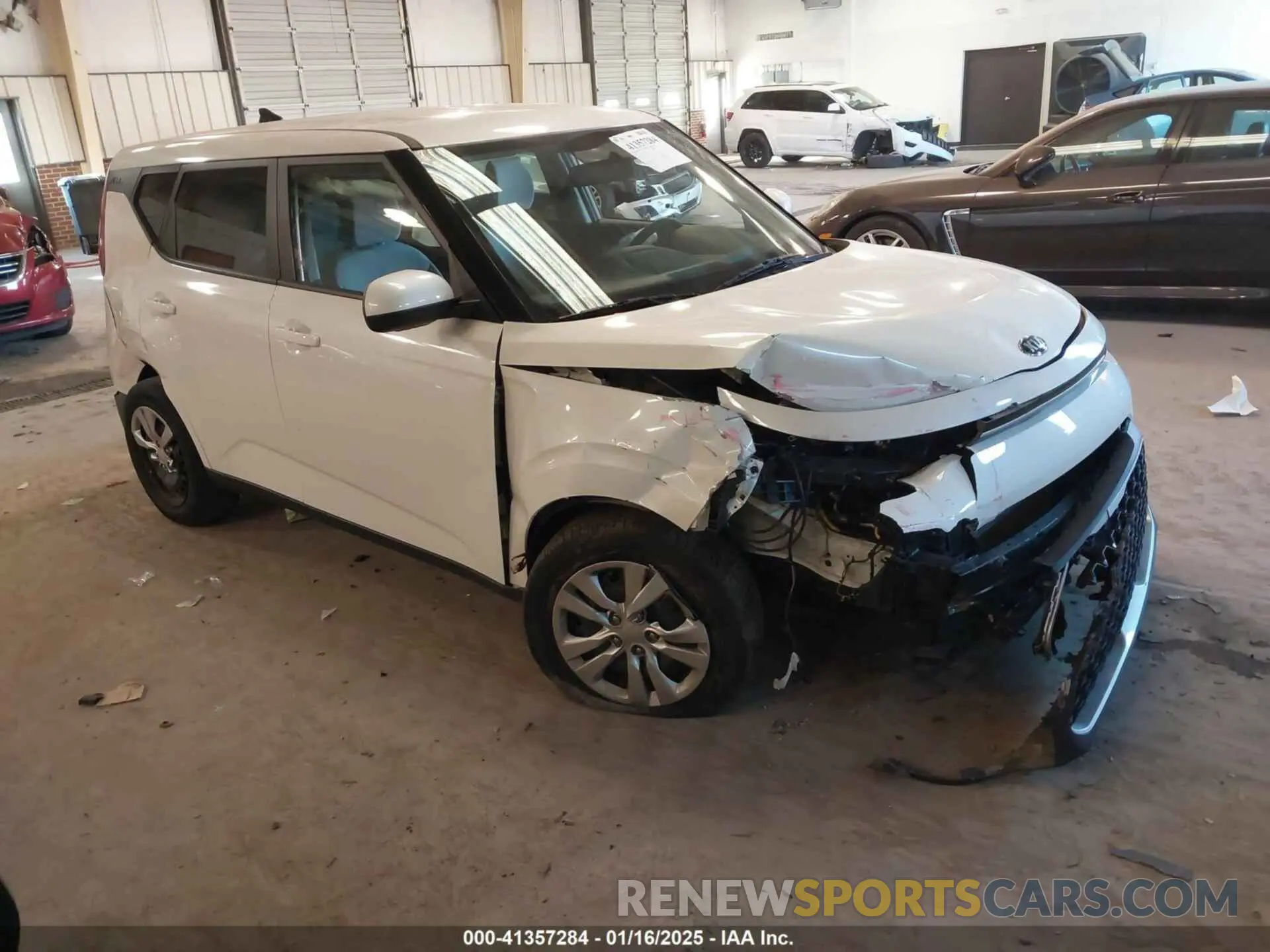 1 Photograph of a damaged car KNDJ23AU7L7709151 KIA SOUL 2020