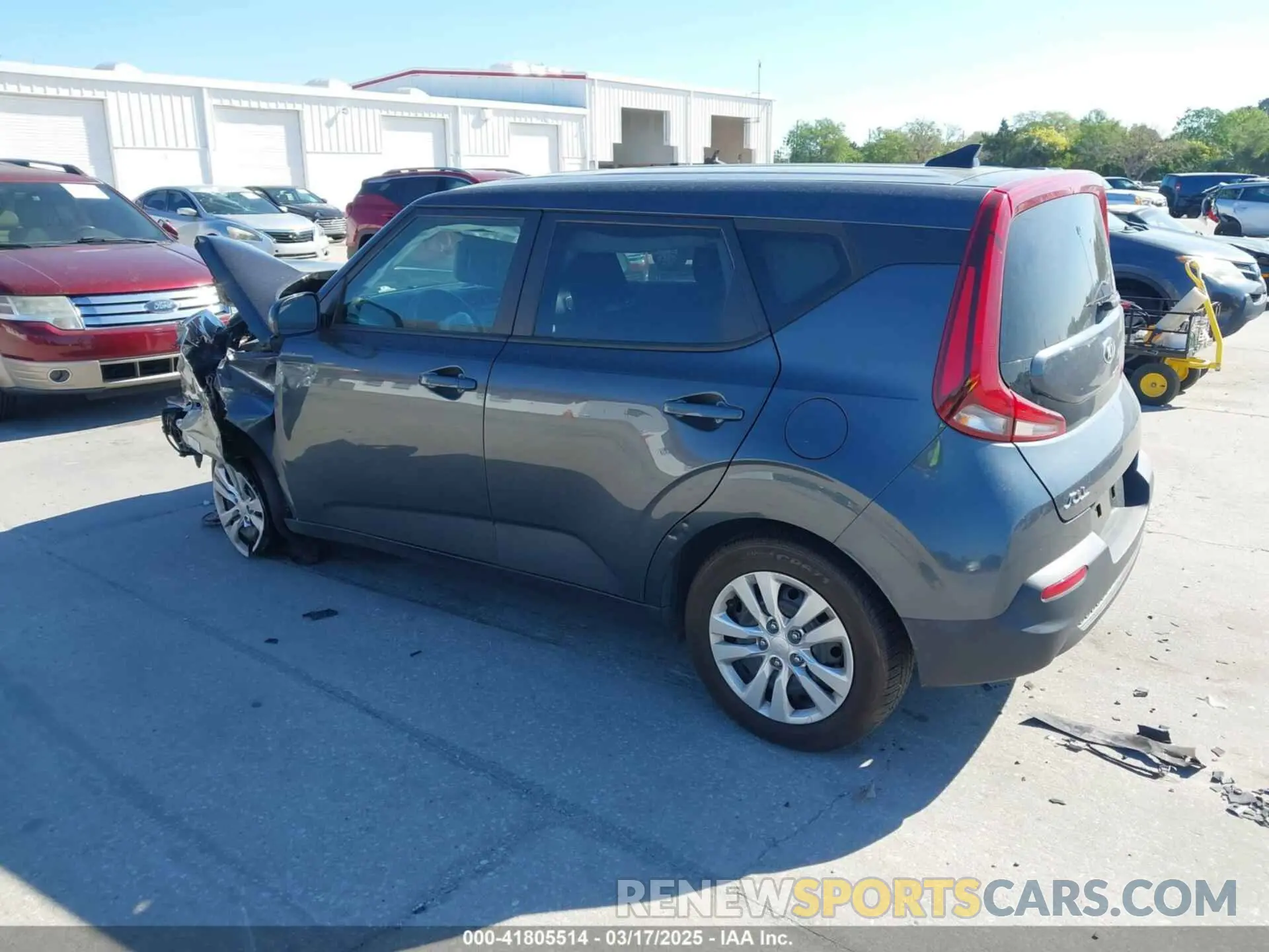 3 Photograph of a damaged car KNDJ23AU7L7728119 KIA SOUL 2020