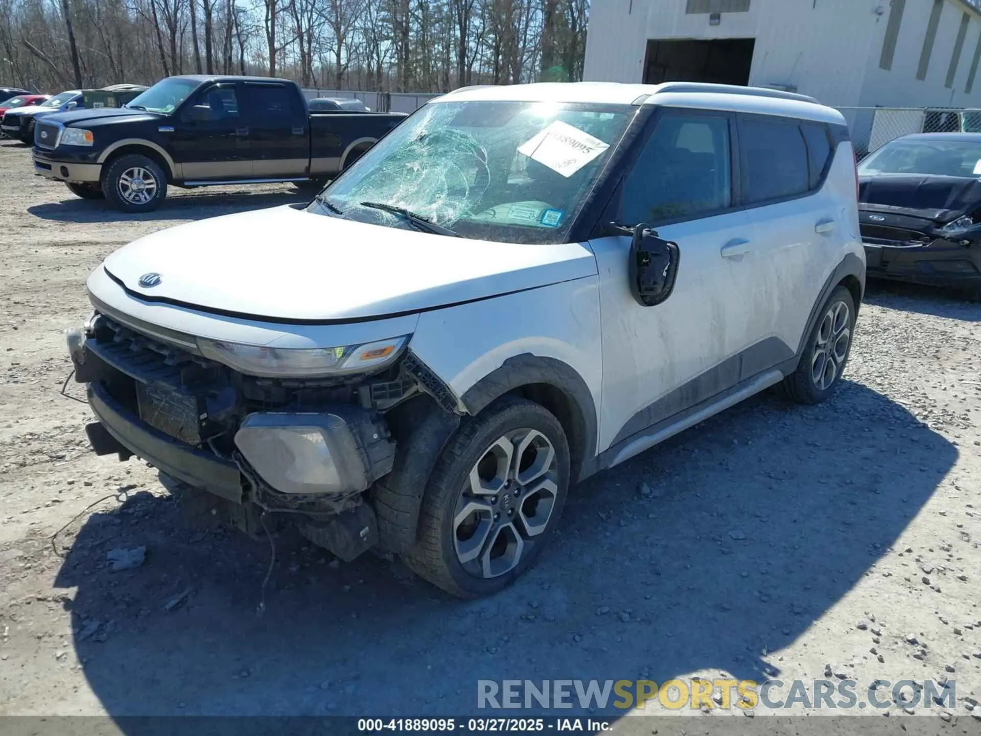 2 Photograph of a damaged car KNDJ23AU8L7003306 KIA SOUL 2020