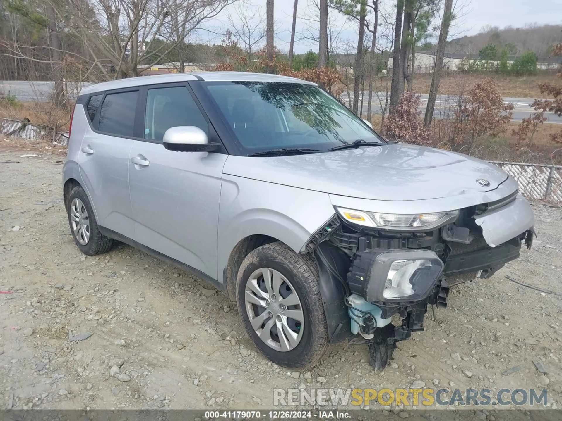 1 Photograph of a damaged car KNDJ23AU8L7011339 KIA SOUL 2020