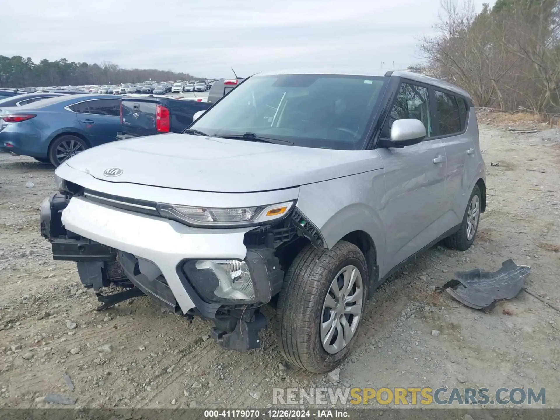 2 Photograph of a damaged car KNDJ23AU8L7011339 KIA SOUL 2020