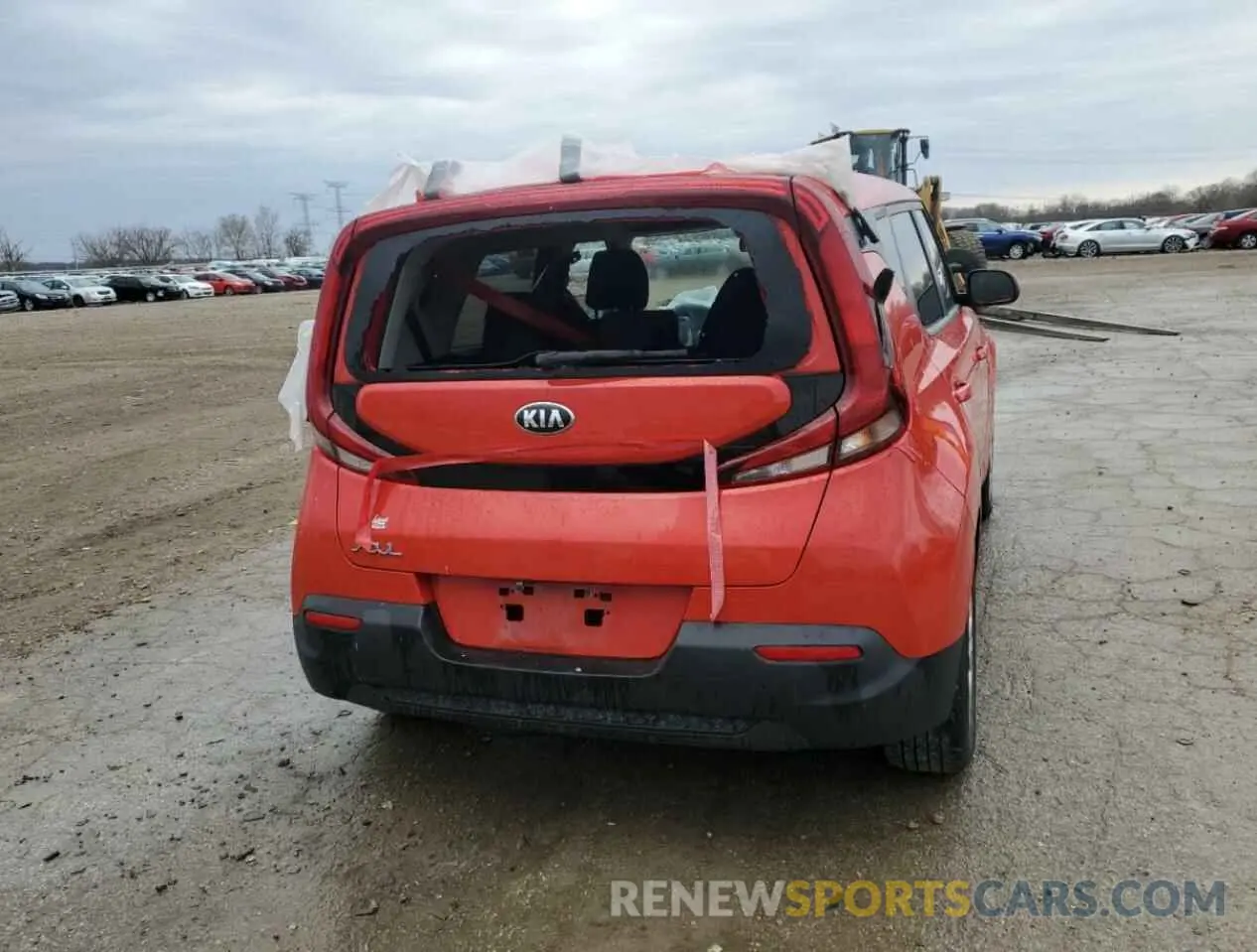 6 Photograph of a damaged car KNDJ23AU8L7017707 KIA SOUL 2020