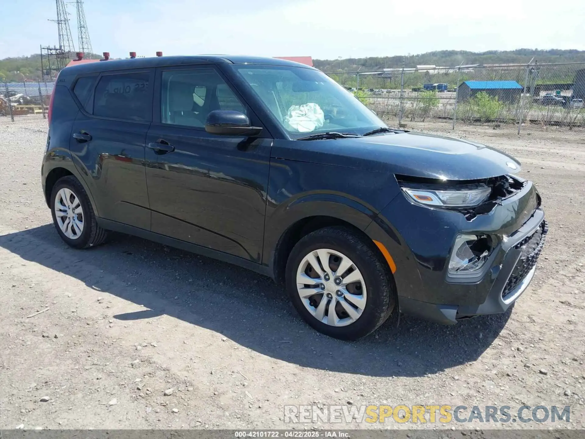 1 Photograph of a damaged car KNDJ23AU8L7057222 KIA SOUL 2020
