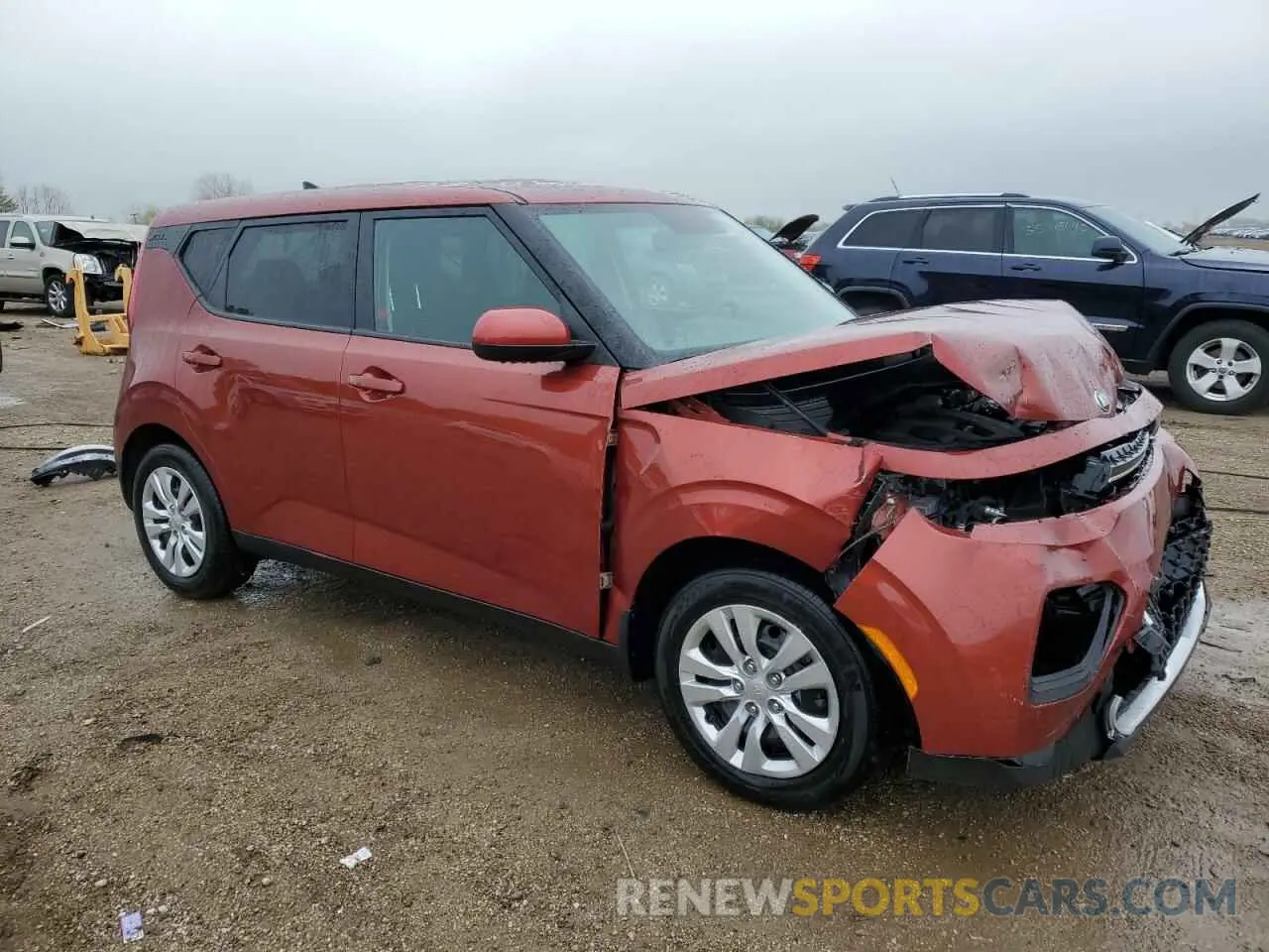 4 Photograph of a damaged car KNDJ23AU8L7072321 KIA SOUL 2020
