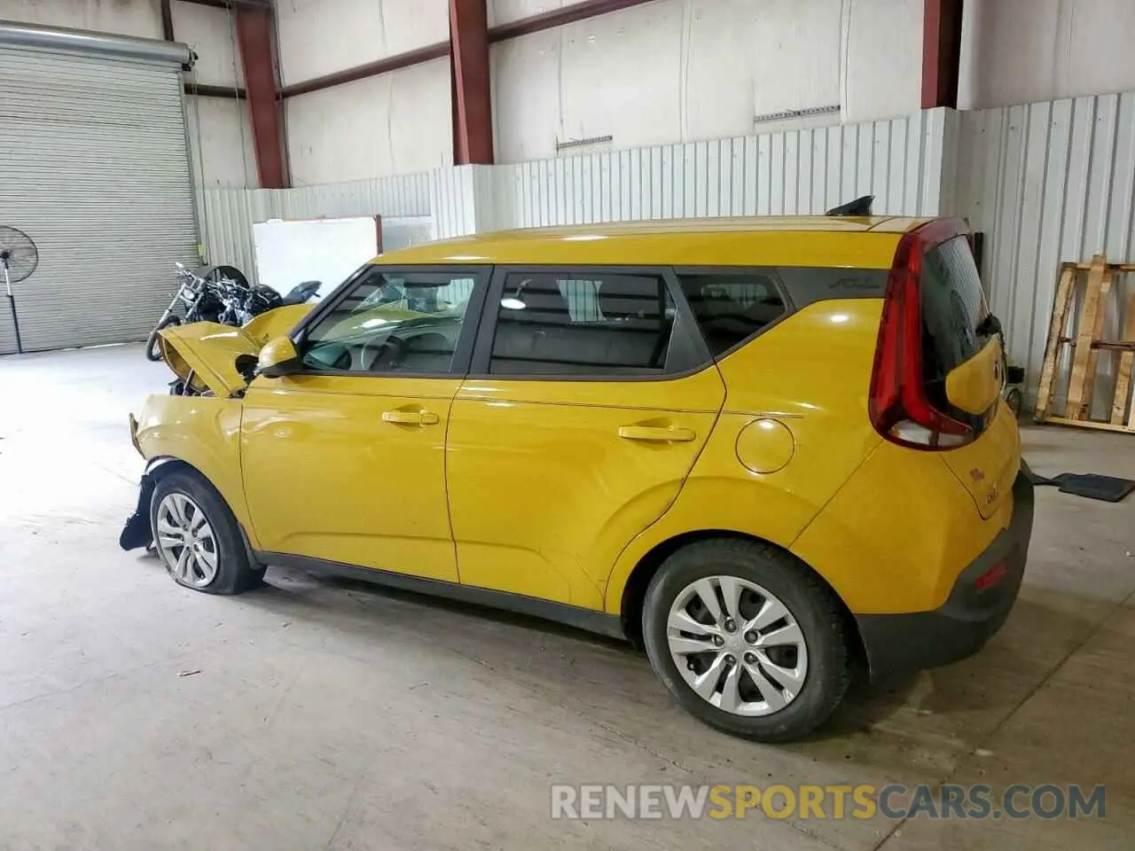 2 Photograph of a damaged car KNDJ23AU8L7090317 KIA SOUL 2020