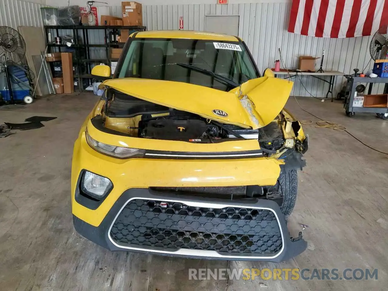 5 Photograph of a damaged car KNDJ23AU8L7090317 KIA SOUL 2020