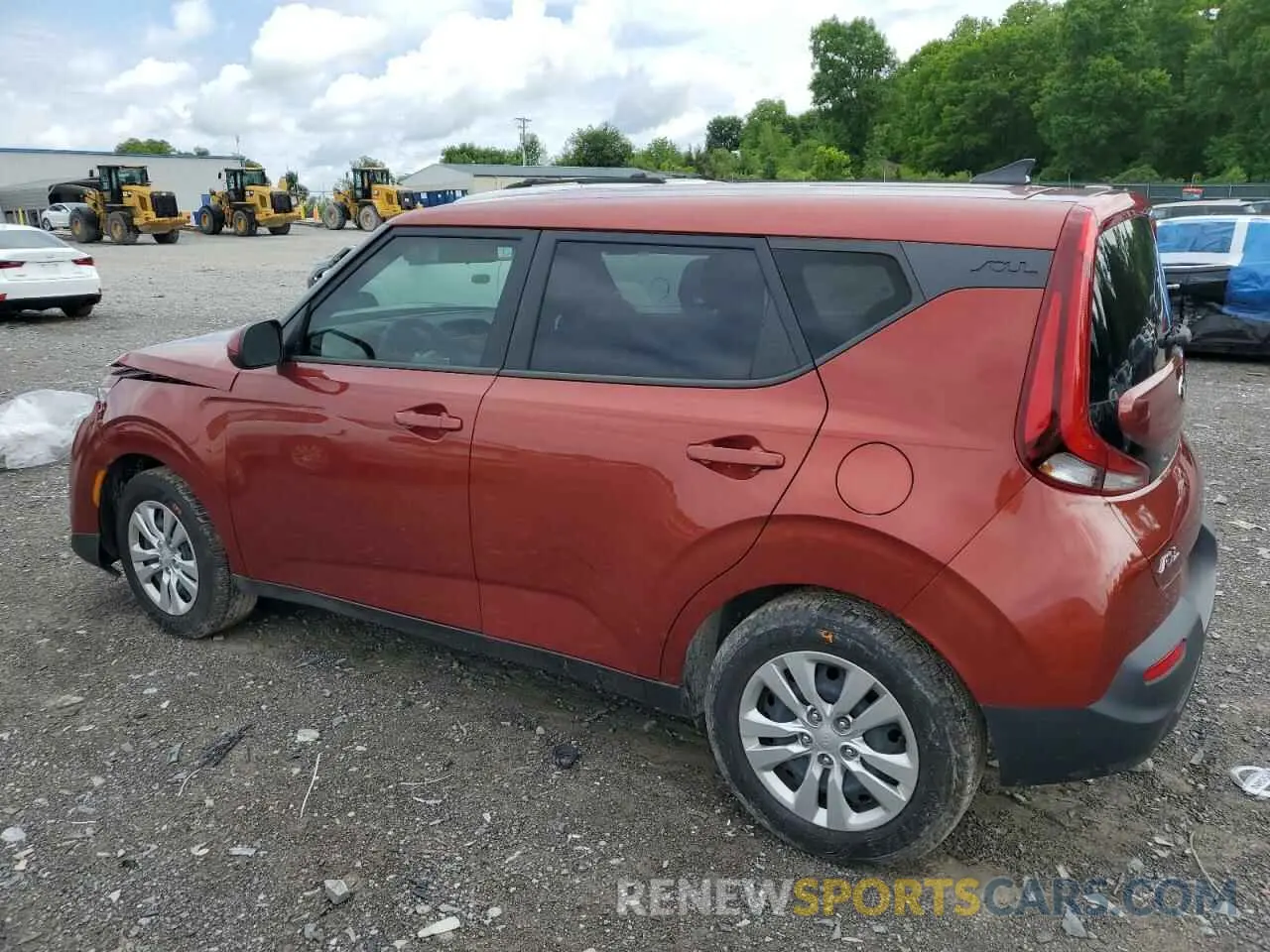 2 Photograph of a damaged car KNDJ23AU8L7108458 KIA SOUL 2020