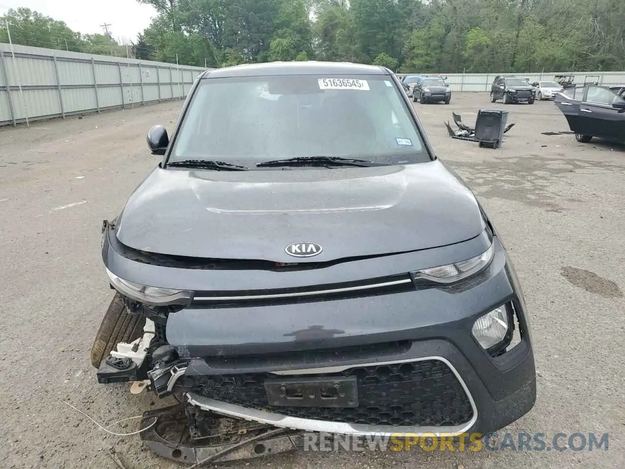 5 Photograph of a damaged car KNDJ23AU8L7115524 KIA SOUL 2020