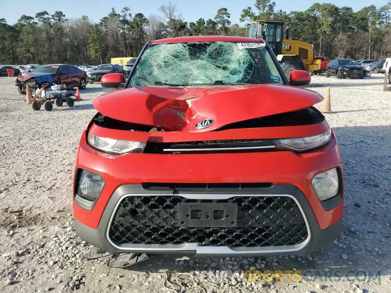 5 Photograph of a damaged car KNDJ23AU8L7702967 KIA SOUL 2020