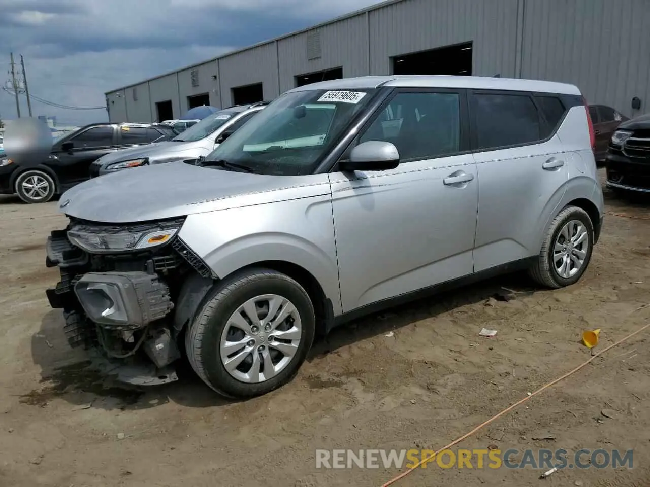 1 Photograph of a damaged car KNDJ23AU8L7729957 KIA SOUL 2020
