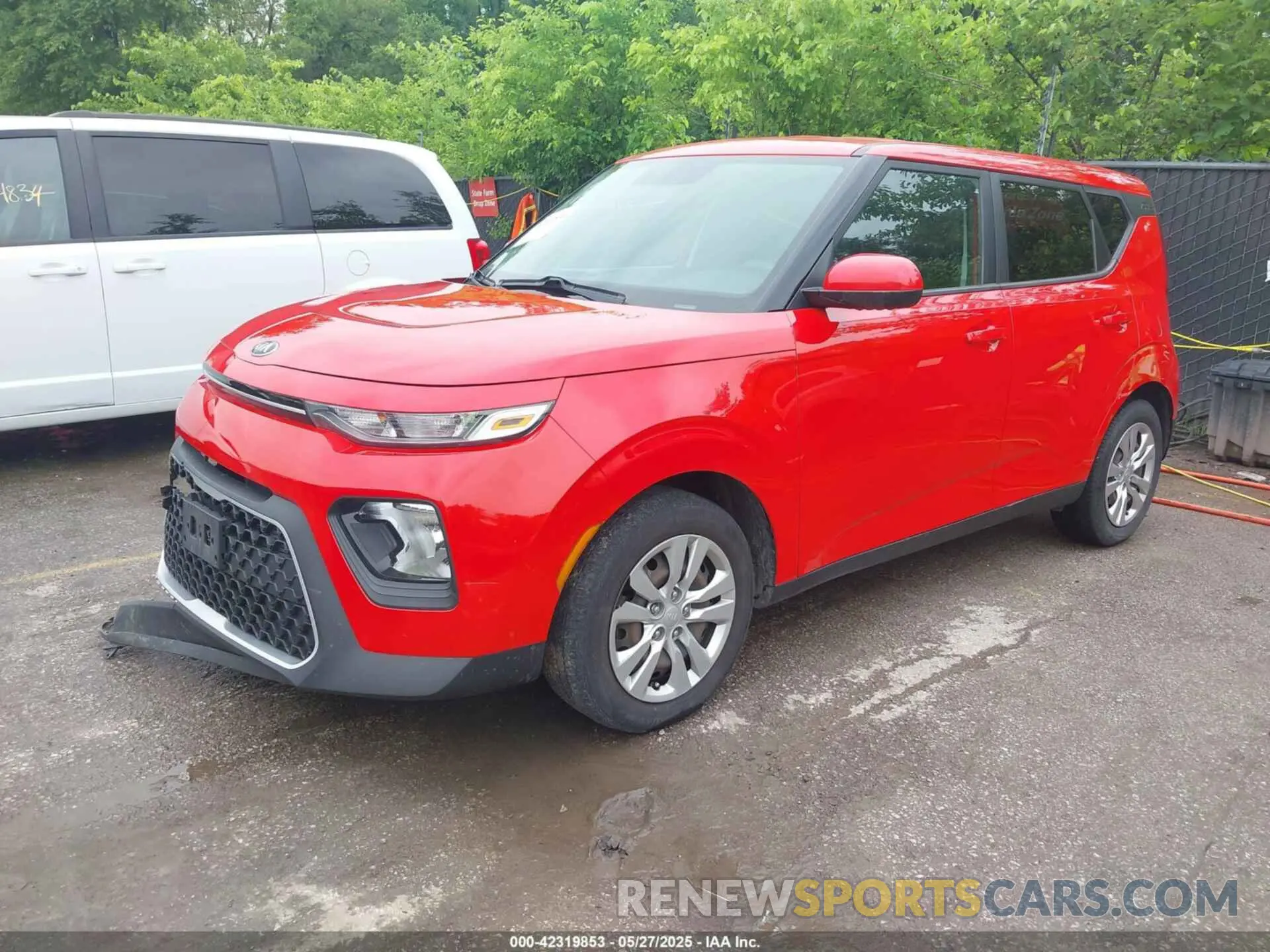 2 Photograph of a damaged car KNDJ23AU8L7732437 KIA SOUL 2020