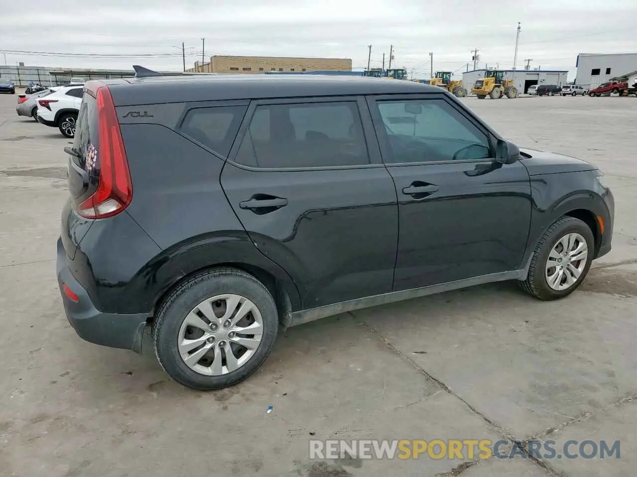 3 Photograph of a damaged car KNDJ23AU8L7735659 KIA SOUL 2020