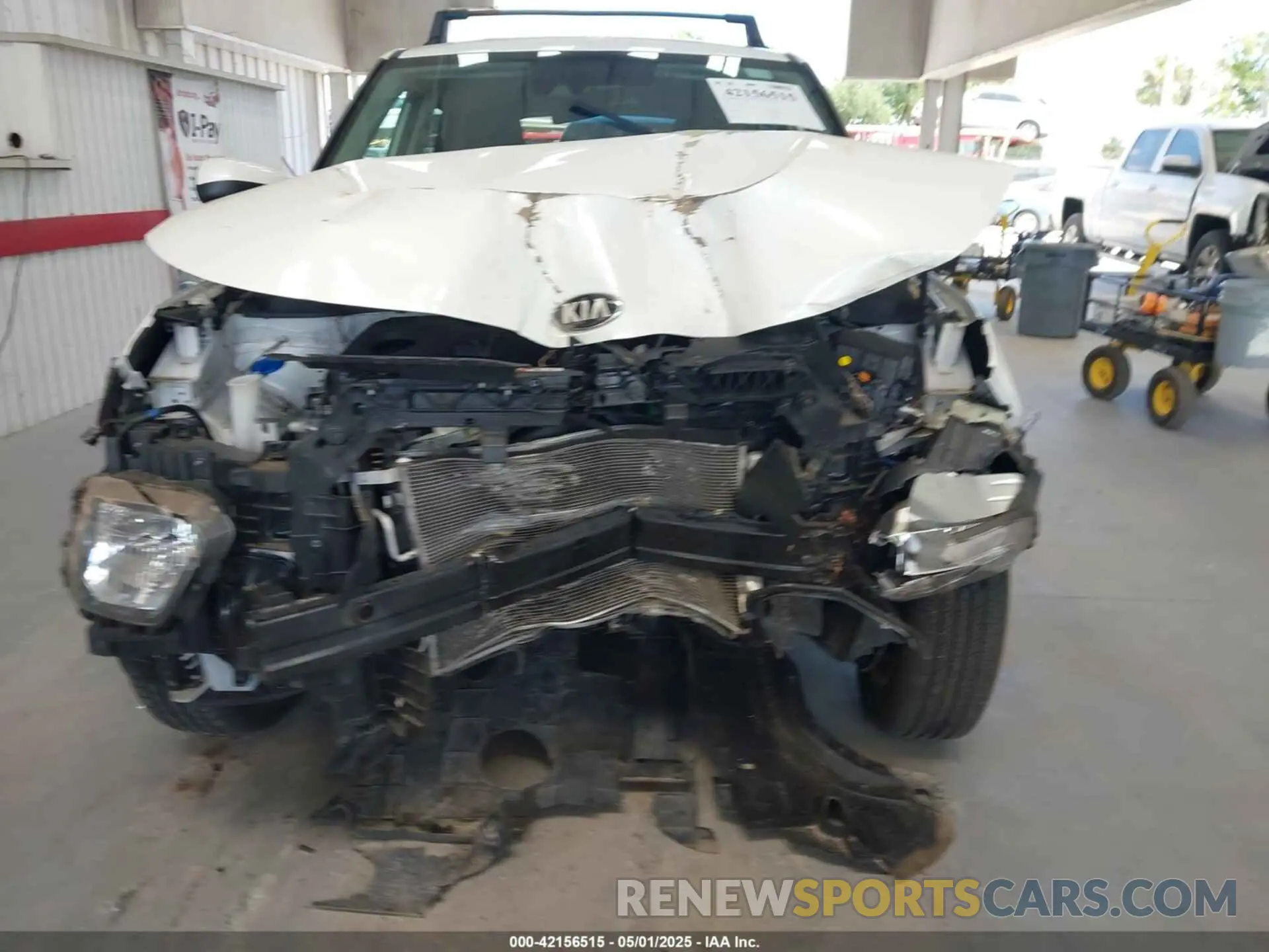 13 Photograph of a damaged car KNDJ23AU9L7020311 KIA SOUL 2020