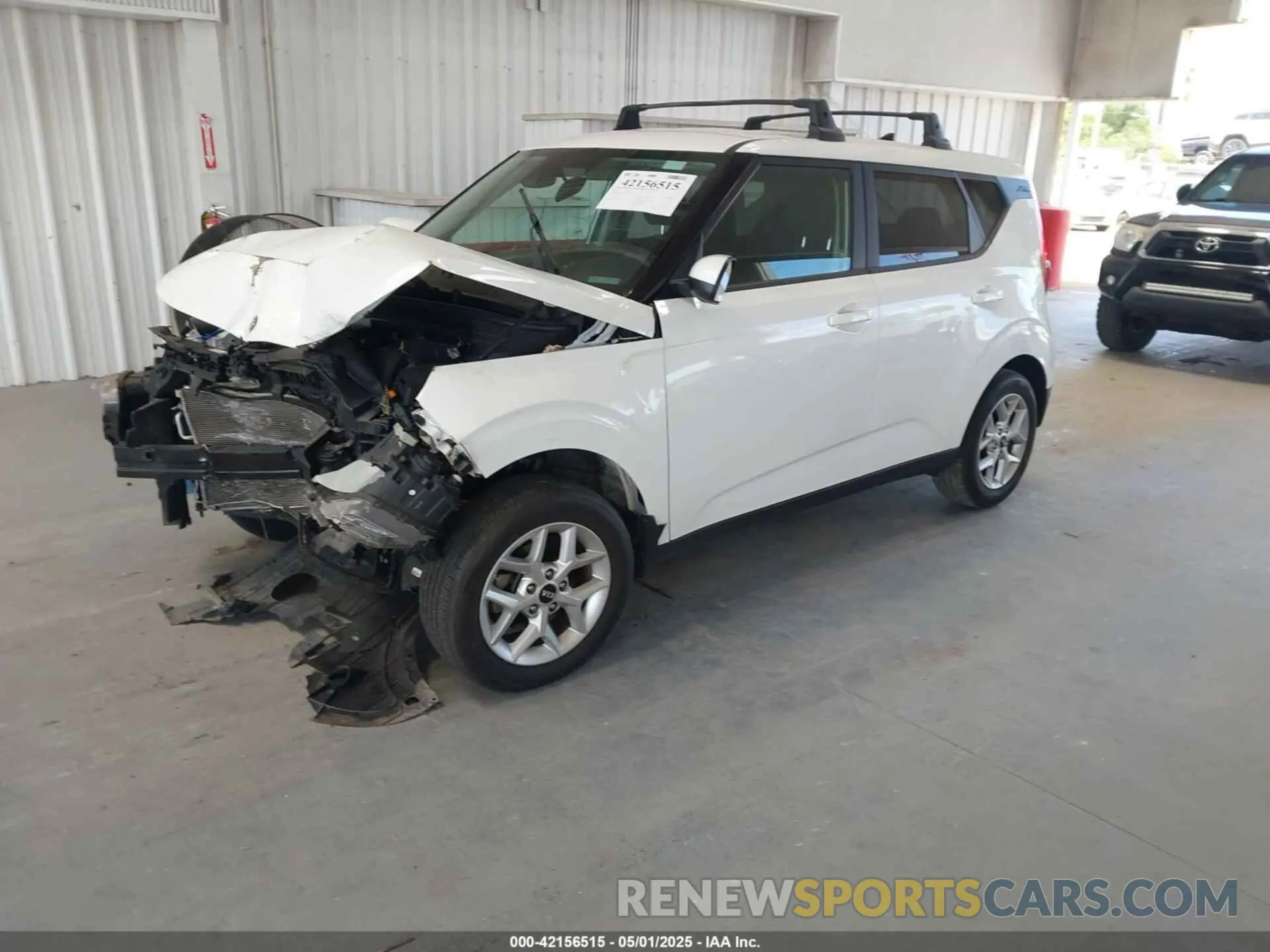 2 Photograph of a damaged car KNDJ23AU9L7020311 KIA SOUL 2020
