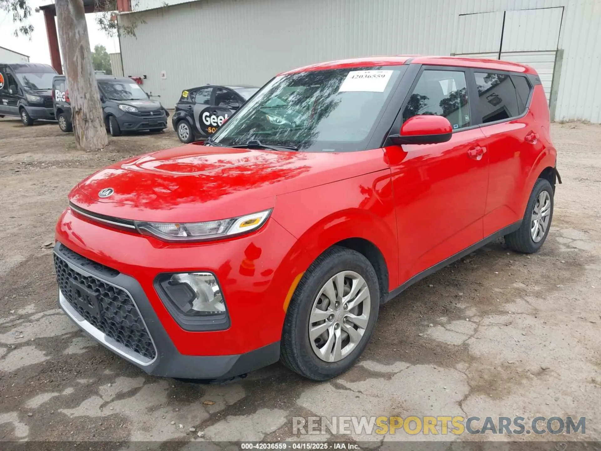 2 Photograph of a damaged car KNDJ23AU9L7051669 KIA SOUL 2020