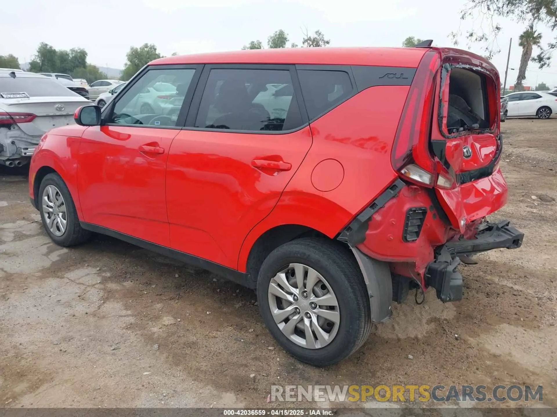 3 Photograph of a damaged car KNDJ23AU9L7051669 KIA SOUL 2020