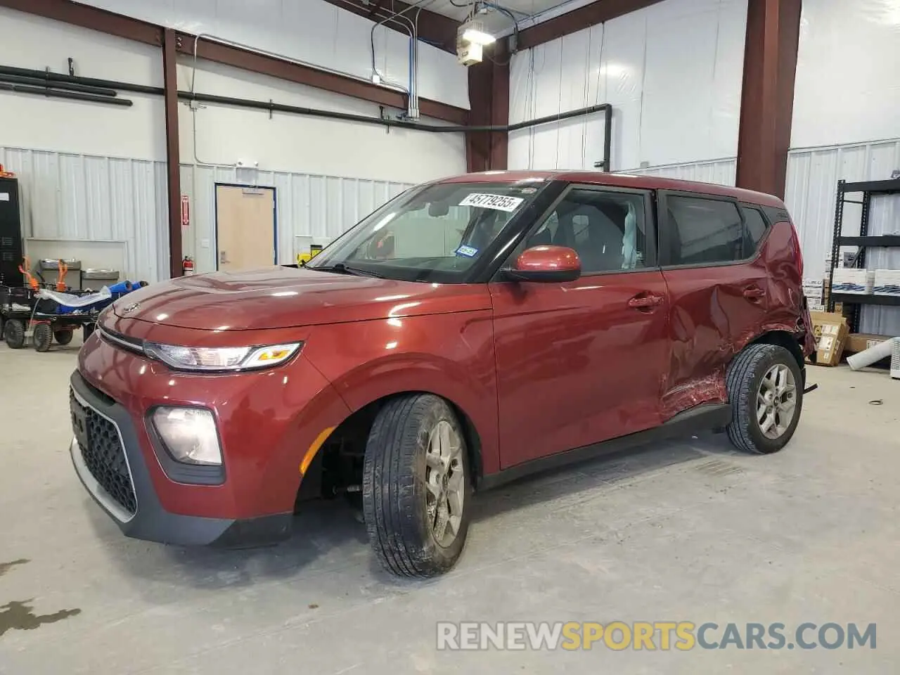 1 Photograph of a damaged car KNDJ23AU9L7077740 KIA SOUL 2020