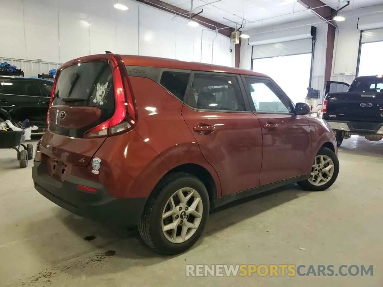 3 Photograph of a damaged car KNDJ23AU9L7077740 KIA SOUL 2020