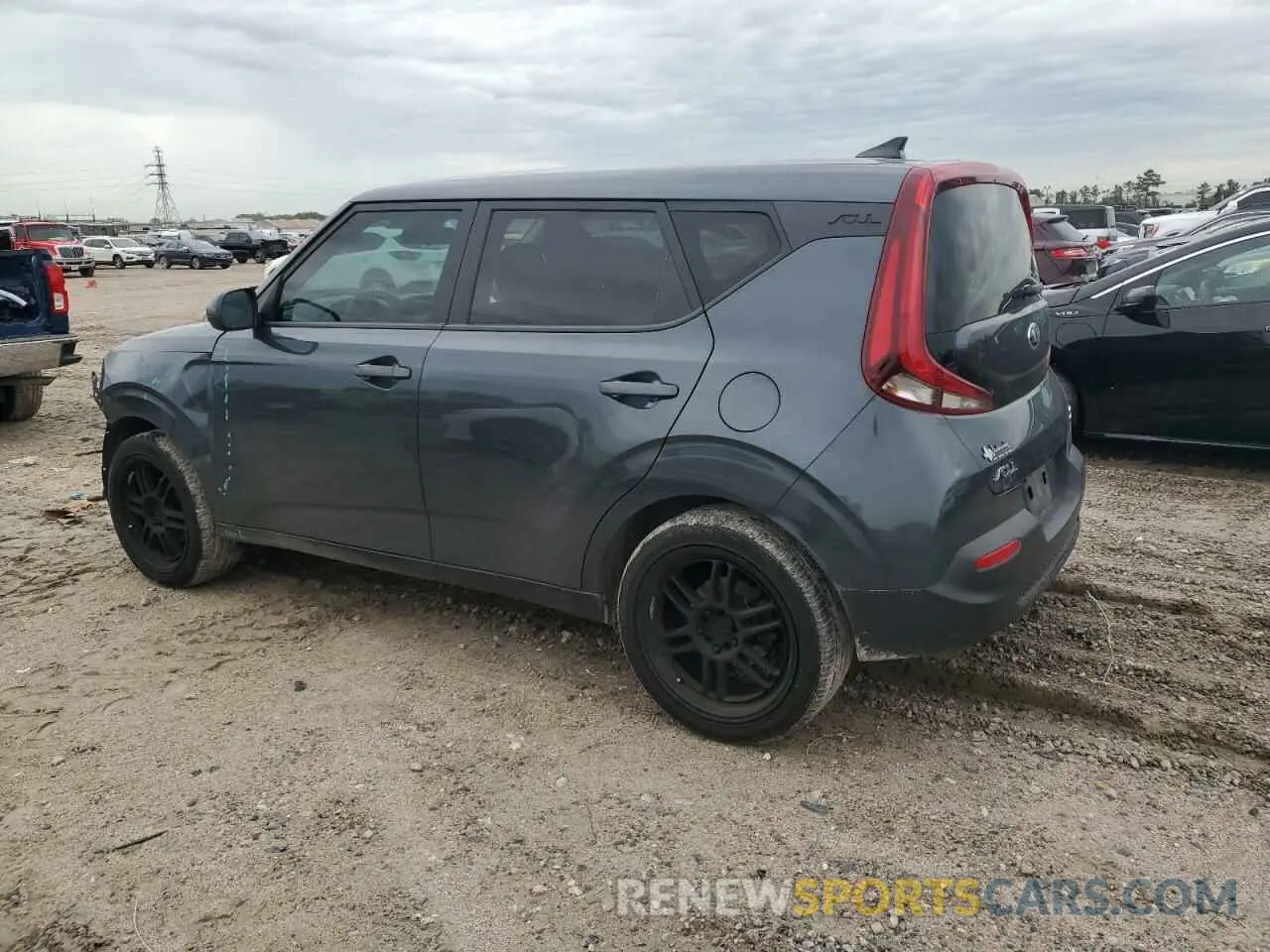 2 Photograph of a damaged car KNDJ23AU9L7098376 KIA SOUL 2020