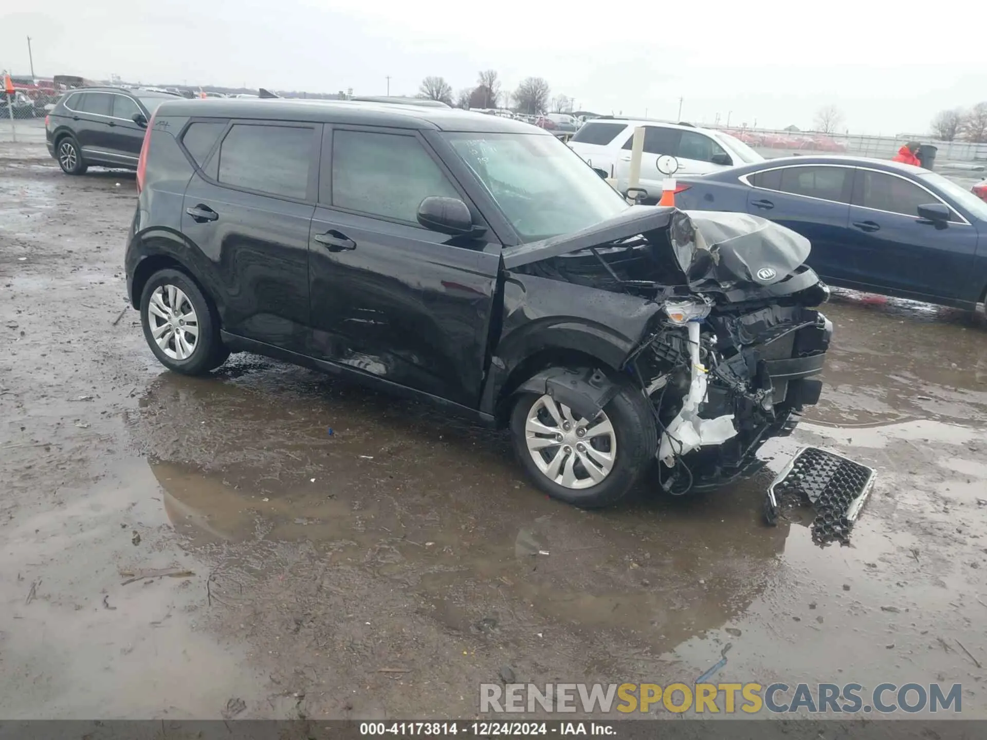 1 Photograph of a damaged car KNDJ23AU9L7707188 KIA SOUL 2020