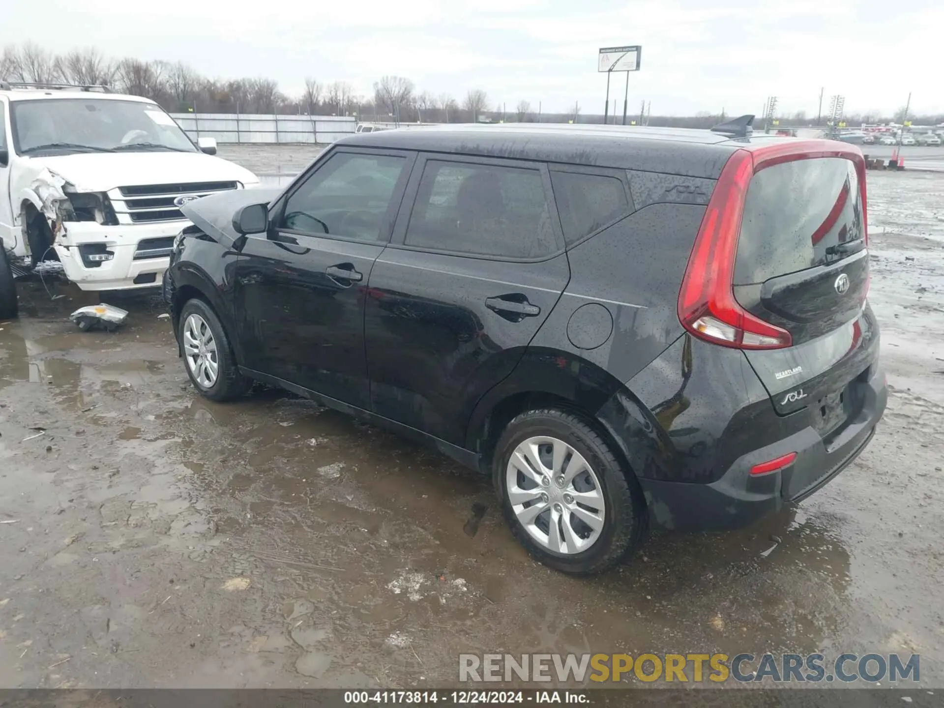 3 Photograph of a damaged car KNDJ23AU9L7707188 KIA SOUL 2020