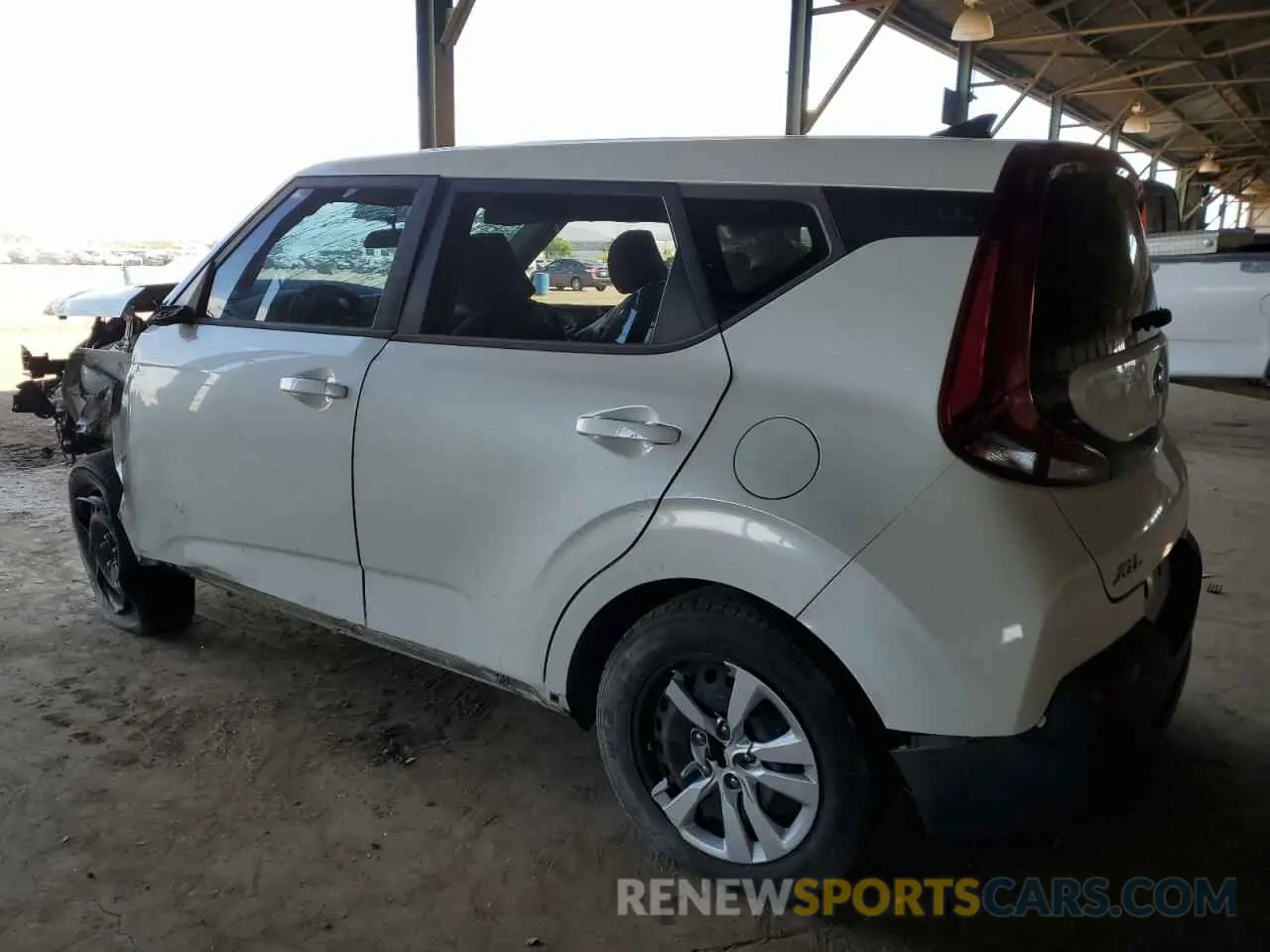 2 Photograph of a damaged car KNDJ23AU9L7712603 KIA SOUL 2020