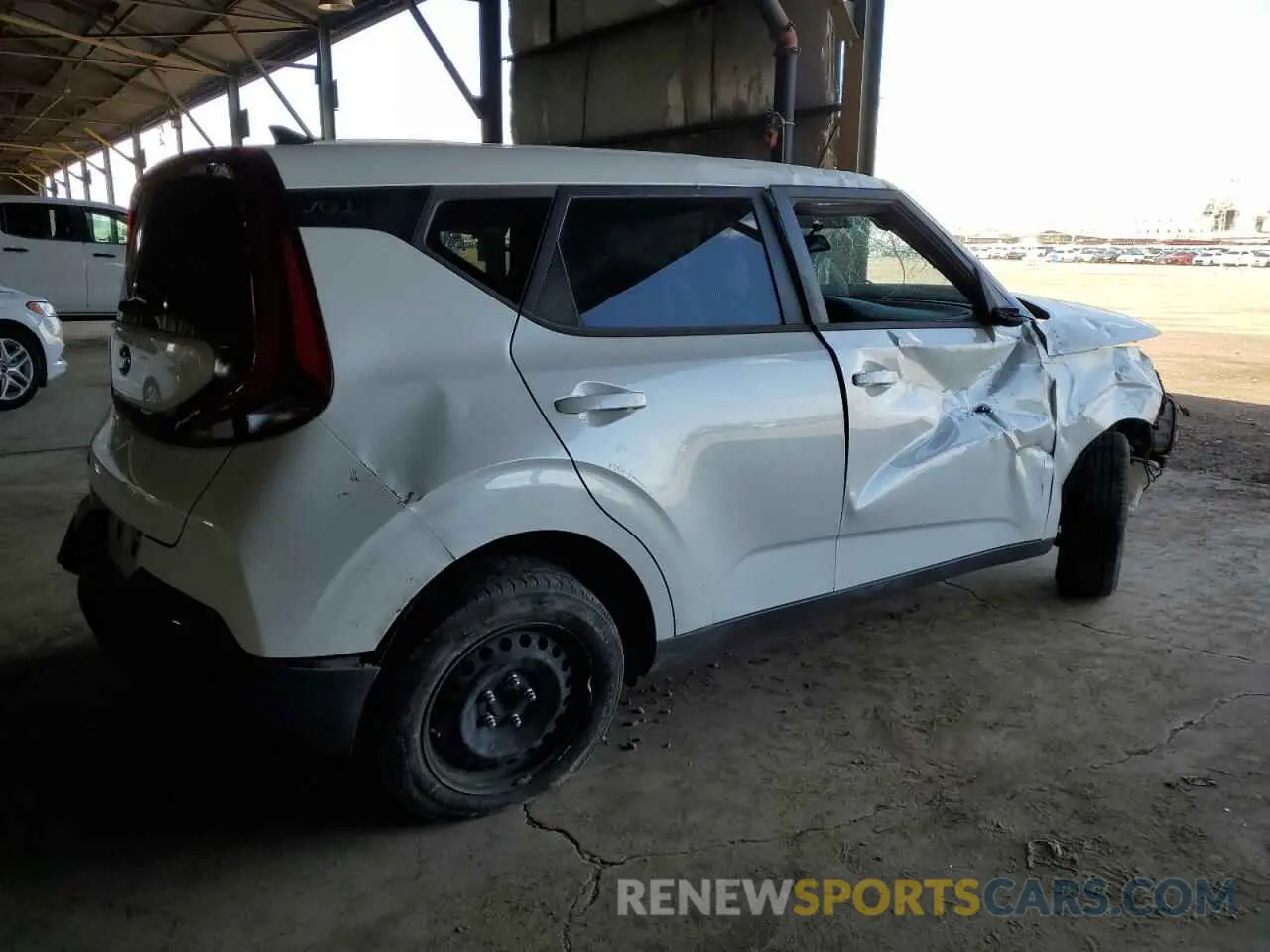 3 Photograph of a damaged car KNDJ23AU9L7712603 KIA SOUL 2020